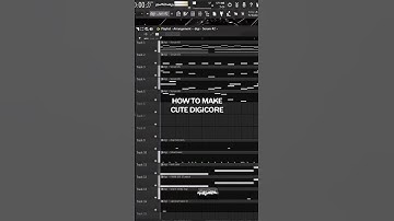 how to make cute digicore #flstudio #digicore #hyperpop #dtm #musicproducer #дижикор