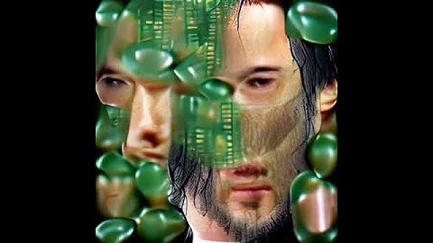 CLIP+VQGAN (Text-to-Image): keanu reeves deep in the matrix
