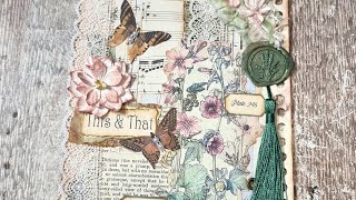 Journal Cover Topper for the Altered File Folder - Part 4