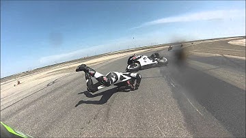 Gsxr 600 CRASH AT BUTTON WILLOW