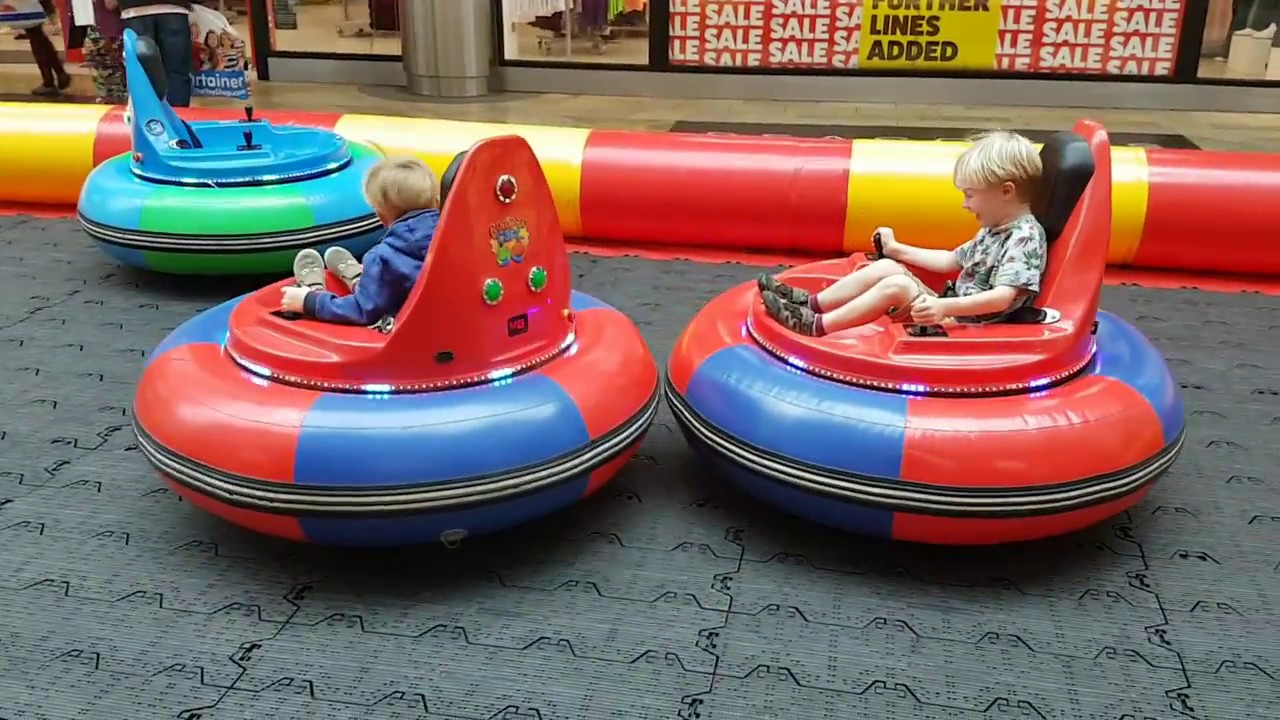Spinning bumper car ride! YouTube
