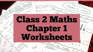 Class 2 Maths Chapter 1 || Class 2 Maths Worksheets ||