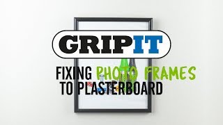 Fixing Photo Frames To Plasterboard (The Easy Way) - Gripit Self-Drive