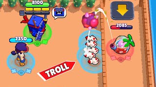 1000 Funny Moments  Wins  Fails  Glitches ep, iq troll 10 iq! what will happen? brawl stars. 727, .