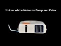 Hair dryer sound 36 static  asmr  1 hour white noise to sleep and relax