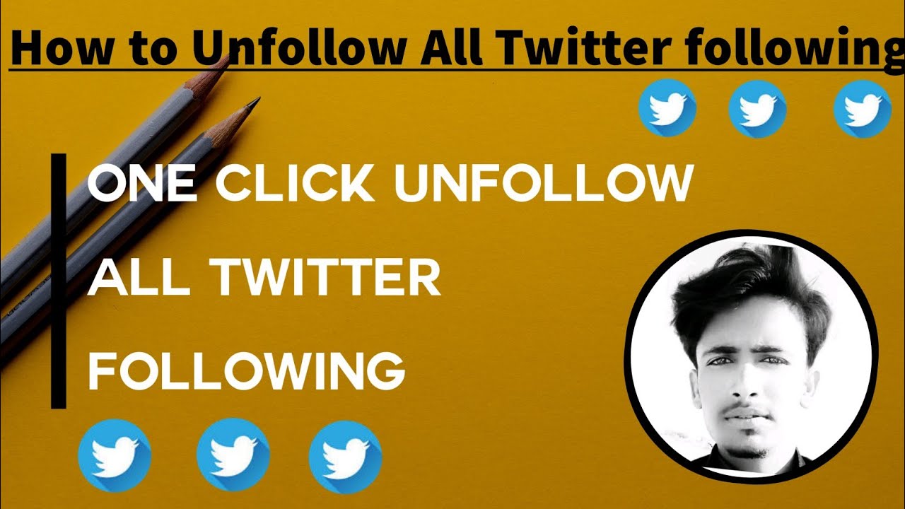 How to Unfollow everyone on Twitter by one Click with in Mobile | In Hindi/Urdu
