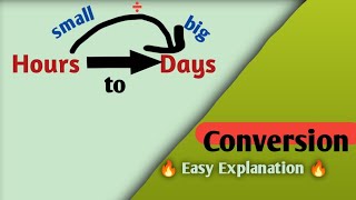 Amazing Math Trick: Convert Hours to Days Easily!