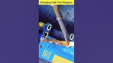 Smartphone Charging Jack Replace Using Soldering Iron | Easy Repair Tutorial