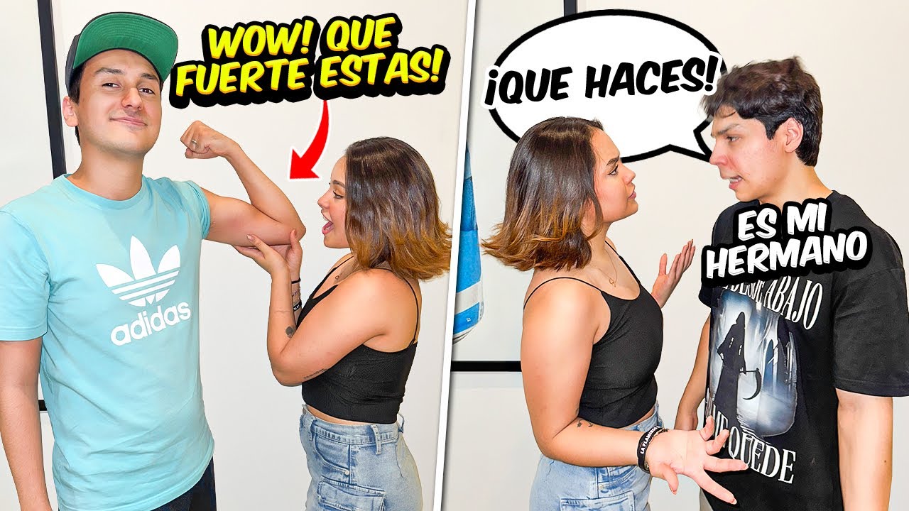 DICIÉNDOLE PIROPOS A JOSUÉ ENFRENTE DE YAIR17 - Barbie Pvm