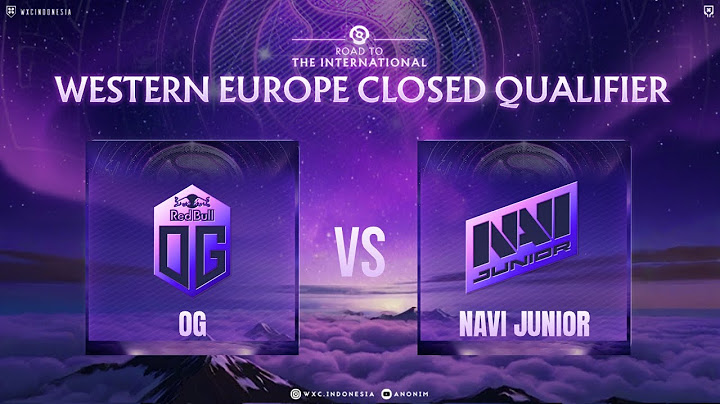 [Dota 2] OG vs Navi Jr - The International WEU CQ @anonimdt