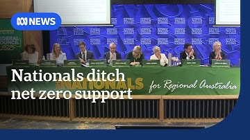 Nationals ditch net zero support in party platform | ABC NEWS