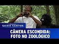 Câmera Escondida (03/07/16) - Foto no Zoológico