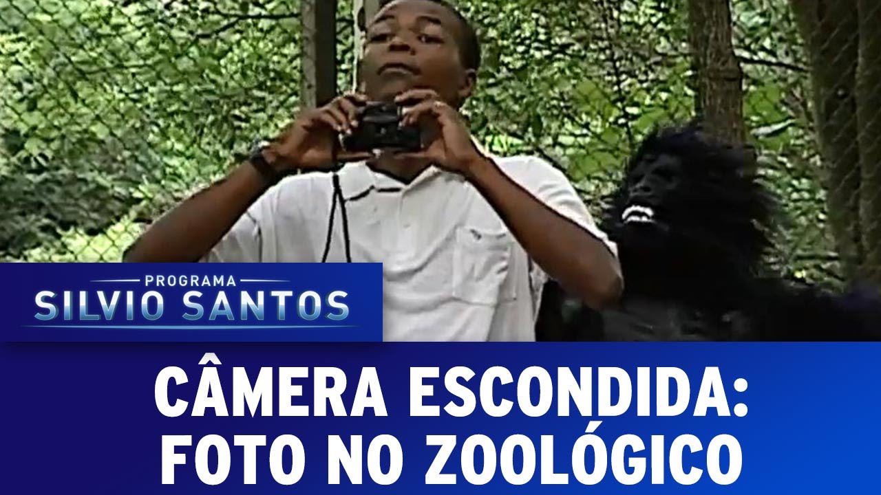 Câmera Escondida (03/07/16) - Foto no Zoológico
