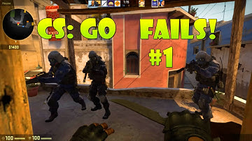 CS:GO - Funny Fails! #1