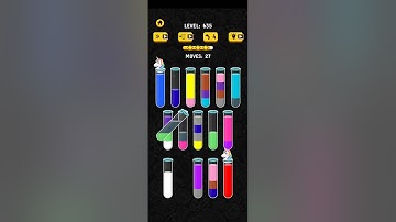 Map 635 Solution||Color Water Sort 3D!