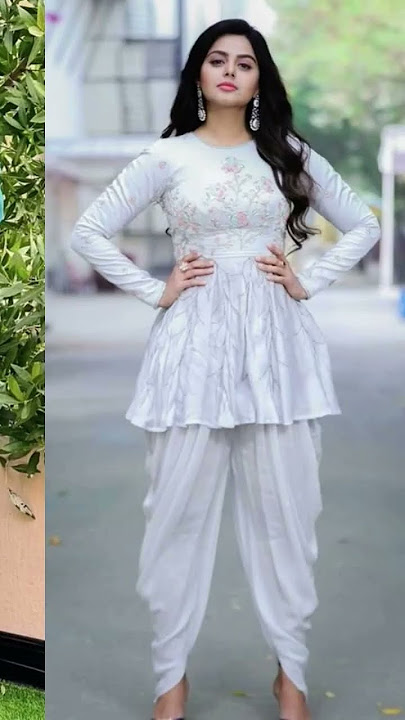 dhoti style Punjabi suit design #youtubeshorts​ #shortvideo​ #trending​ ##punjabisuitdesign