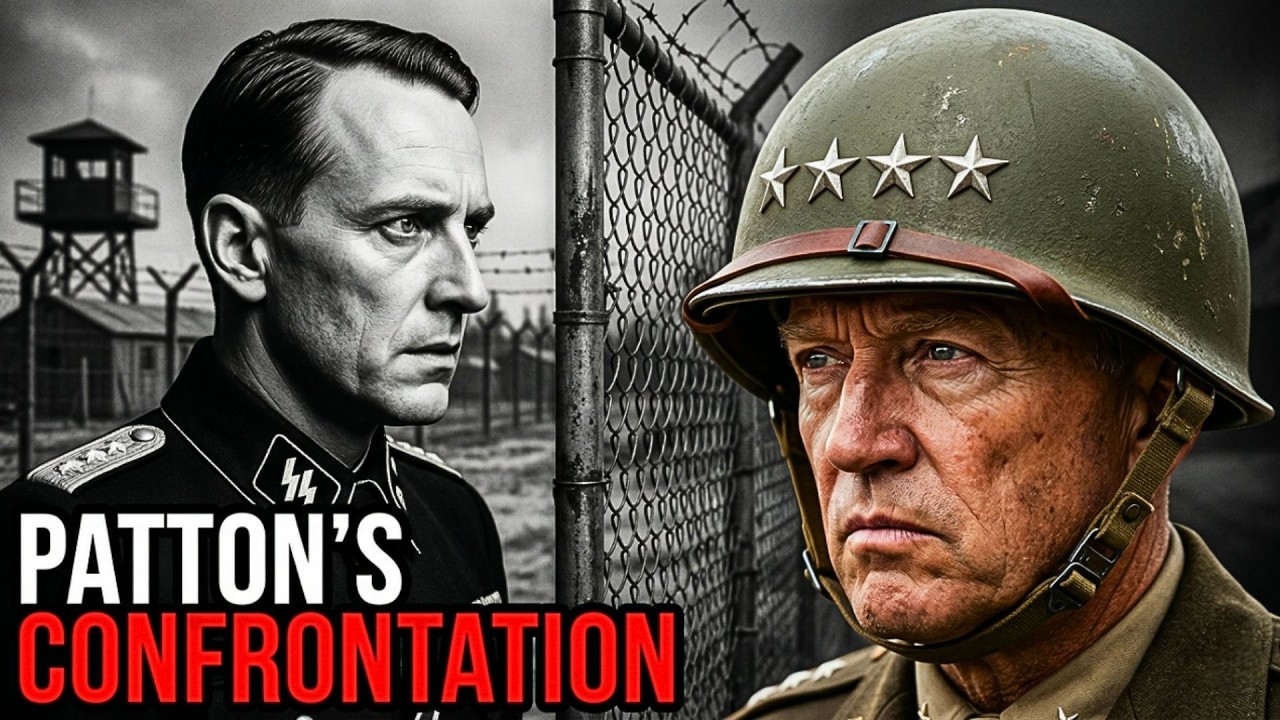 "What Patton Said to the SS Commander Holding American POWs Hostage"
