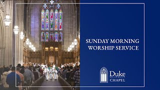 Sunday Morning Worship Service - 8/10/25 - Rev. Lynn Holmes
Here is the worship guide for this service: https://chapel.duke.edu/sites/default/files/08.10.25-Proper-14.pdf .
Join us in worship that offers stirring preaching, inspiring sacred music, and faithful prayer. Held year-round amid the beautiful, soaring architecture of Duke Chapel, this interdenominational Christian service is characterized by vibrant faith, intellectual depth, diverse cultural expressions, and a welcoming community.
You are invited to make an offering here: https://chapel.duke.edu/offering .
View an online version of the hymnal here: https://hymnary.org/hymnal/UMH .
Subscribe to the Duke Chapel Sermons podcast on Apple Podcasts— https://itunes.apple.com/us/podcast/duke-chapel-sermons/id793463246?mt=2 —or on Spotify— https://open.spotify.com/show/3WxxqxVJv0v1ydLaLVRS24?si=hqbjOP1HQqi8iSHwKvZ1ig&nd=1 .
Live captions are auto-generated by YouTube.
Permission to podcast / stream the music in this service obtained from ONE LICENSE, License # A-725399. All rights reserved. Sunday Morning Worship Service - 8/10/25 - Rev. Lynn Holmes