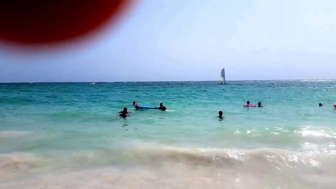 Playa Arena Gorda Riu Bambu Resort Dominican Republic Youtube