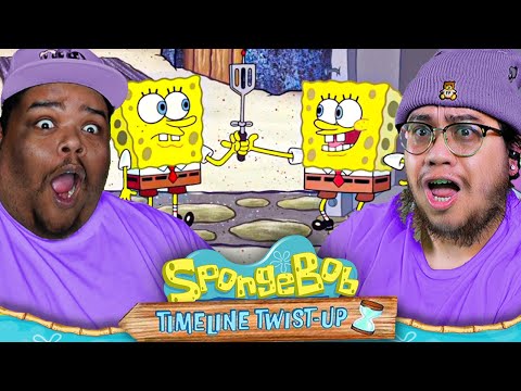 SpongeBob and Patrick's Timeline Twist-Up REACTION