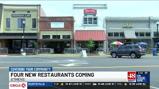 Several new restaurants coming to Athens