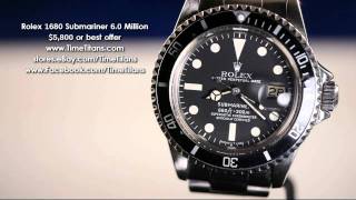 Rolex Submariner 1680 6.0 Million 1979 Feet First 200M