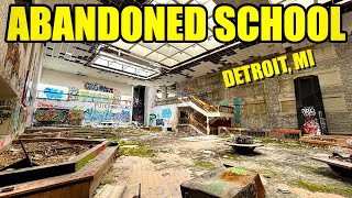 Exploring the Abandoned Highland Park School | Detroit, Michigan