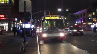 MTA NYC Bus: Various M7 & M102 Bus Action @ West 125th Street & Malcolm X Boulevard