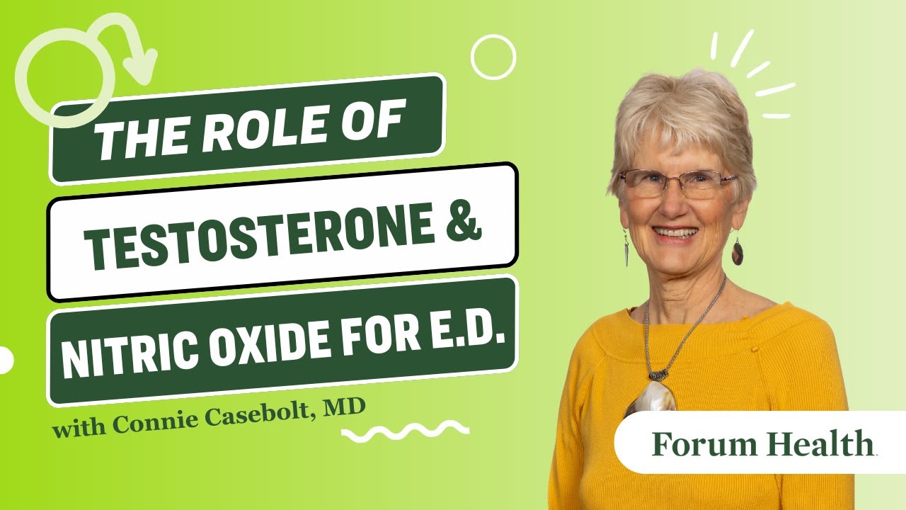 The Role of Testosterone and Nitric Oxide for Erectile Function - YouTube
