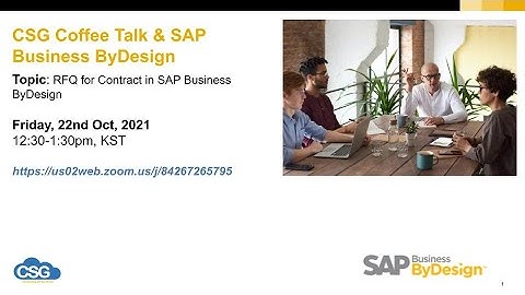 RFQ for Contract in SAP Business ByDesign