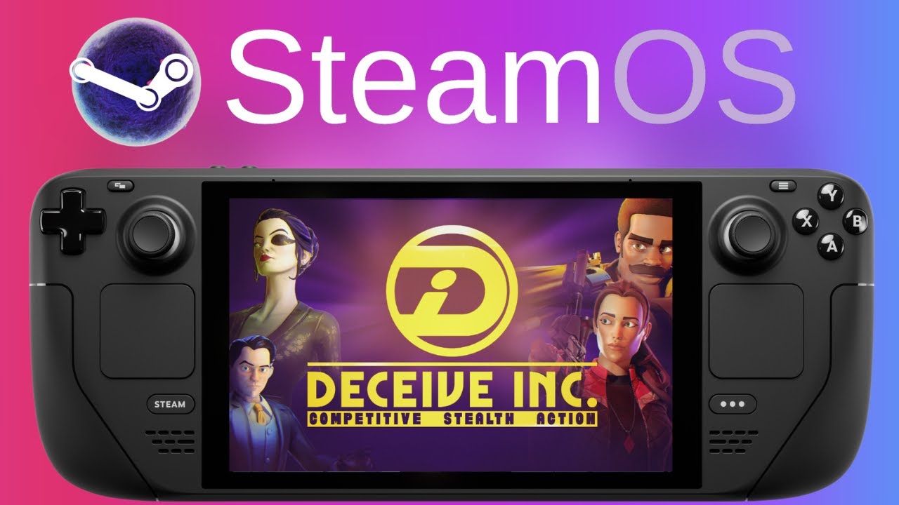 DECEIVE INC. (CLOSED ALPHA) Online Match | Steam Deck