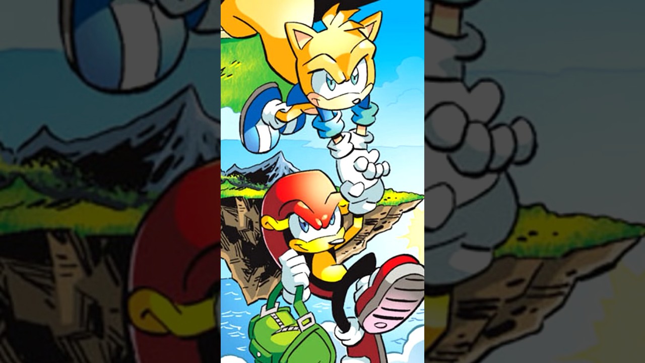 Могучие Листья #sonicthehedgehog #knucklestheechidna #archiesonic