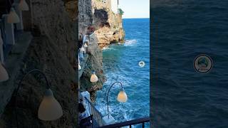 Cave Restaurant in Italy 😍 Sea View Dining #shorts #usa #shortsfeed #luxury #billionairelifestyle