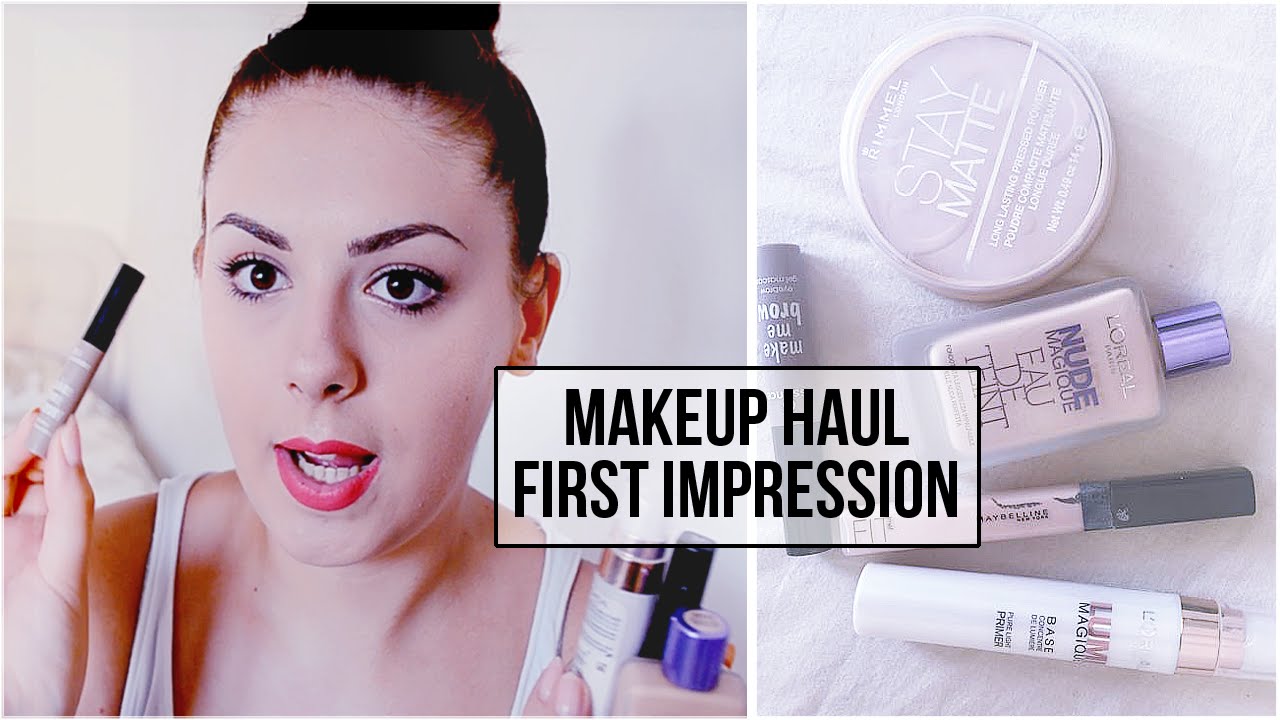 Essence Rimmel Haul & First Impressions L'Orèal , Maybelline, Essence, Rimmel - YouTube