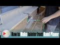 Cara Membuat Jointer Dari Hand Planer