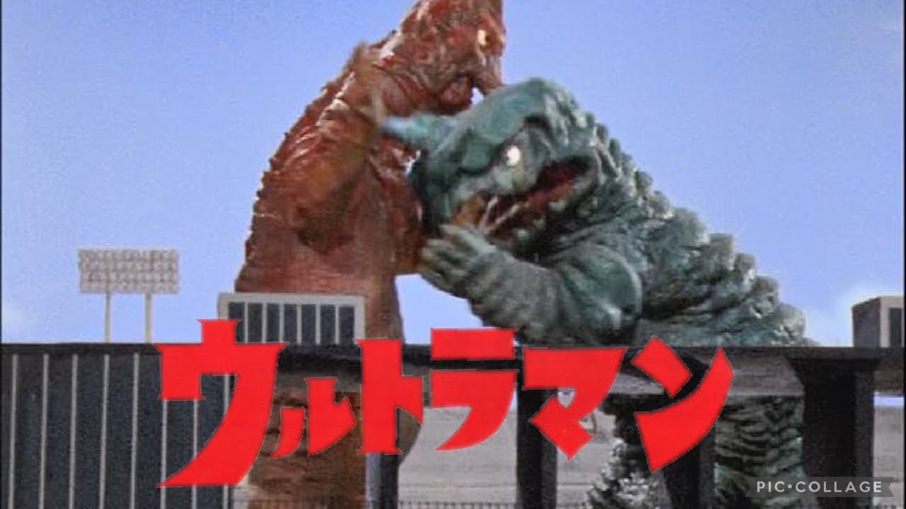 特撮】初代ウルトラマン 第19話 アボラス、バニラ ウルトラマンvs 