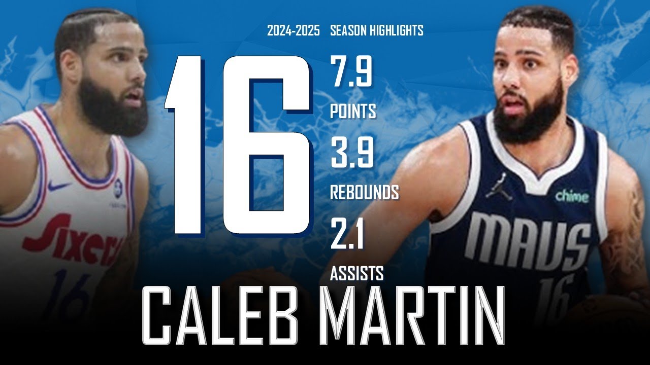 Caleb Martin || 2024-2025 Dallas Mavericks/Philadelphia 76ers Highlights