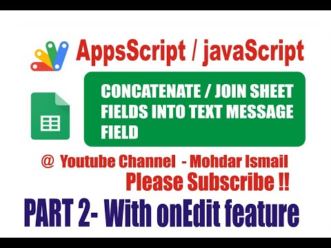 APPS SCRIPT CONCATENATE COLUMN WITH AN "onEdit" FEATURES - PART 2