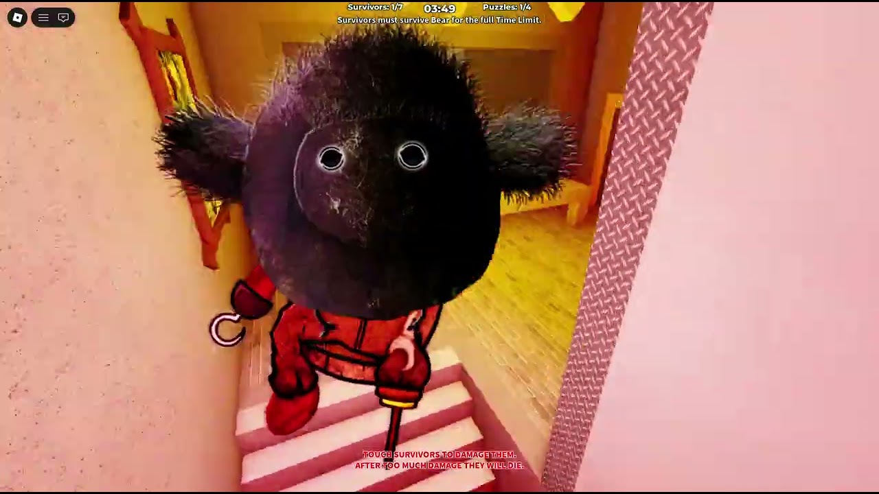 Roblox Bear (Alpha) Red Pirate Skin Showcase (Captain's Cove Mastery)