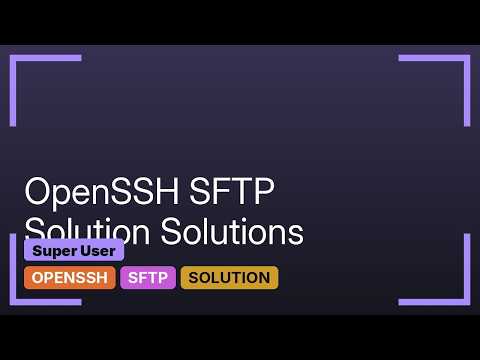 Install OpenSSH SFTP client to Windows 7