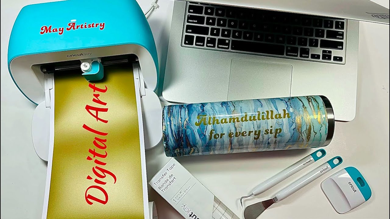 🥤 How to Wrap a Tumbler With Adhesive Vinyl For Beginners 