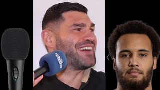HILARIOUS "MOSES ITAUMA HEAD LOOKS LIKE A BIG MICROPHONE " 🔊🔊
