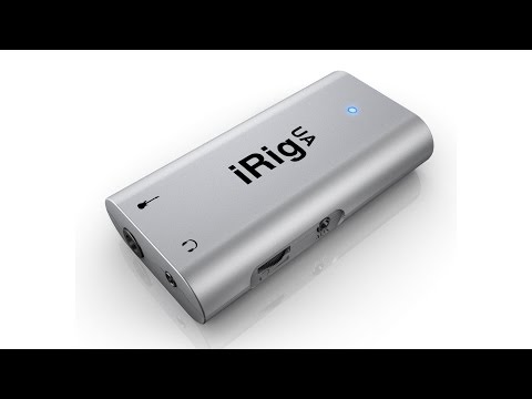 IK Multimedia iRig UA Guitar Interface for Android Demo by Sweetwater Sound