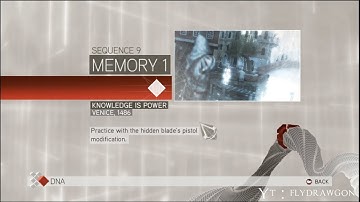 Assassins Creed II Walkthrough Sequence 9 memori 1 Knowledge Is Power