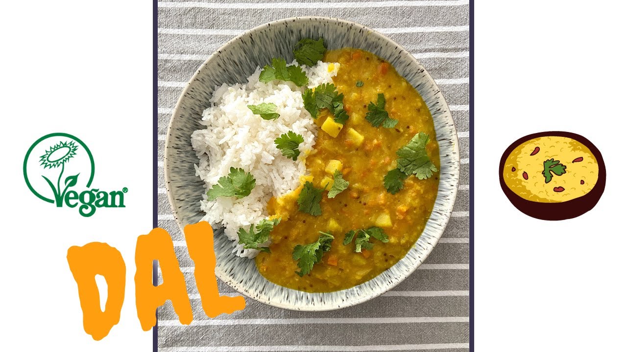 Dal de lentilles rouges • VEGAN - YouTube
