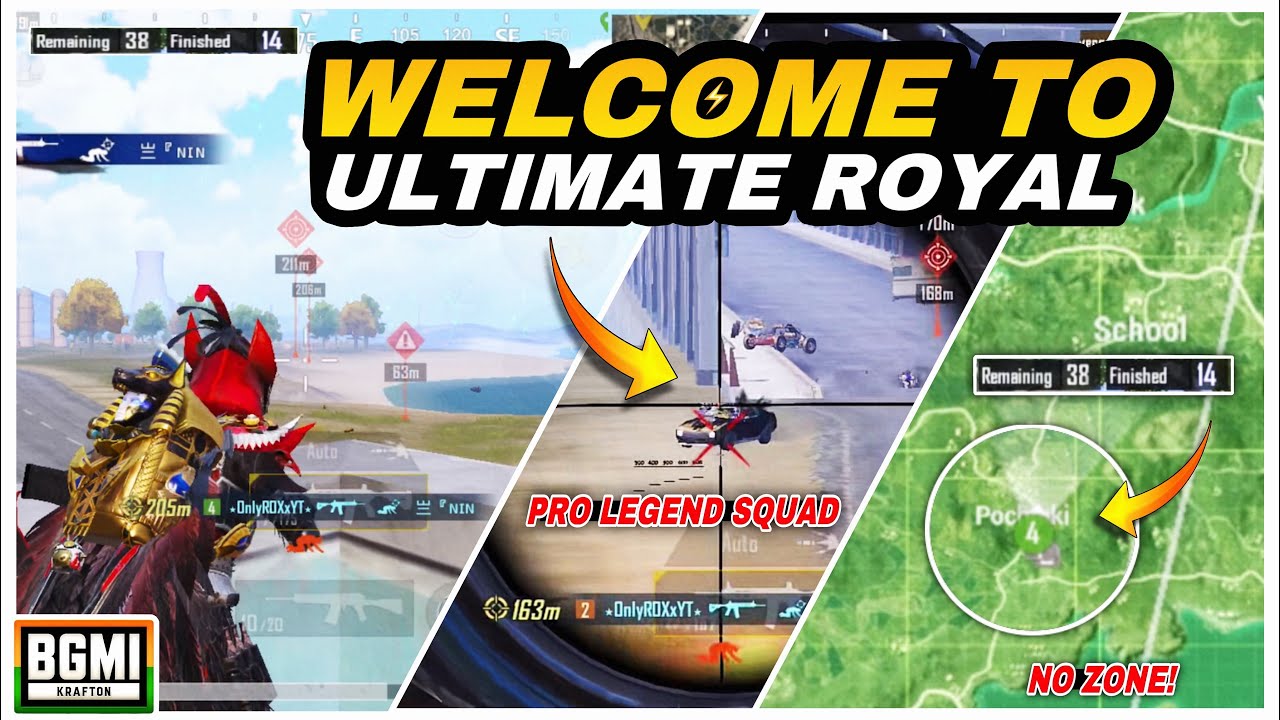 Intense Legend Lobby Ultimate Royal BGMI | Hardest Lobbies in Ultimate ...