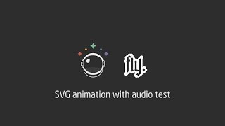 SVG Animation with Audio Demo Reel #1