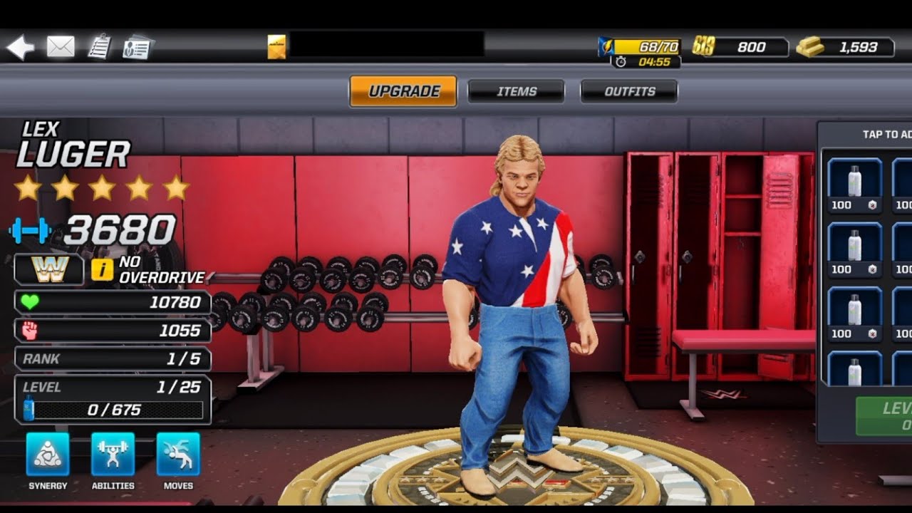 WWE Mayhem Unlocking New 5 Star Lex Luger