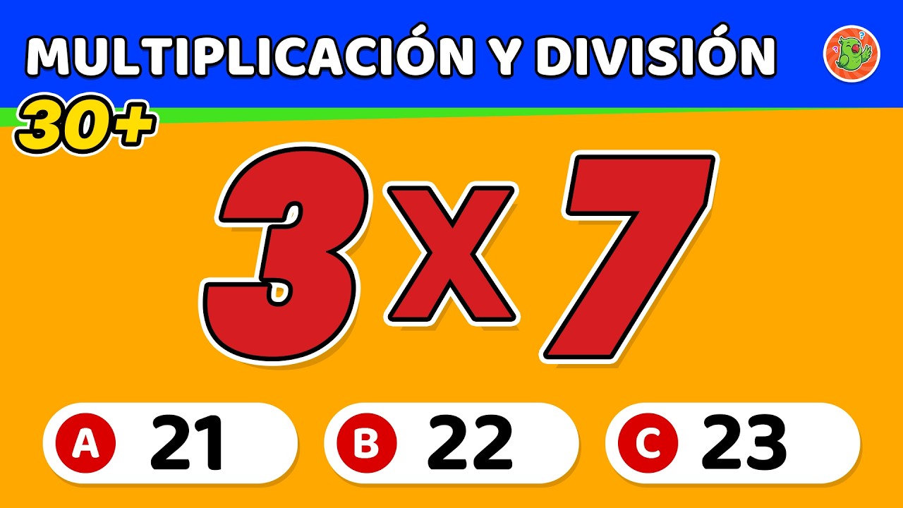 🚀 ¡Aprende Rápido! Tablas de Multiplicar del 1 al 9 - Reto Mental (Primaria 2º-3º)