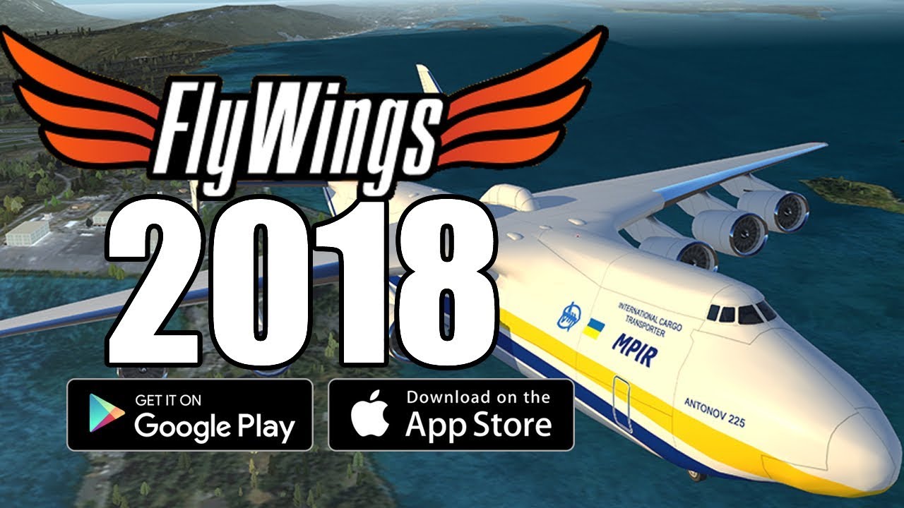 FlyWings 2018 Flight Simulator MOD APK cover